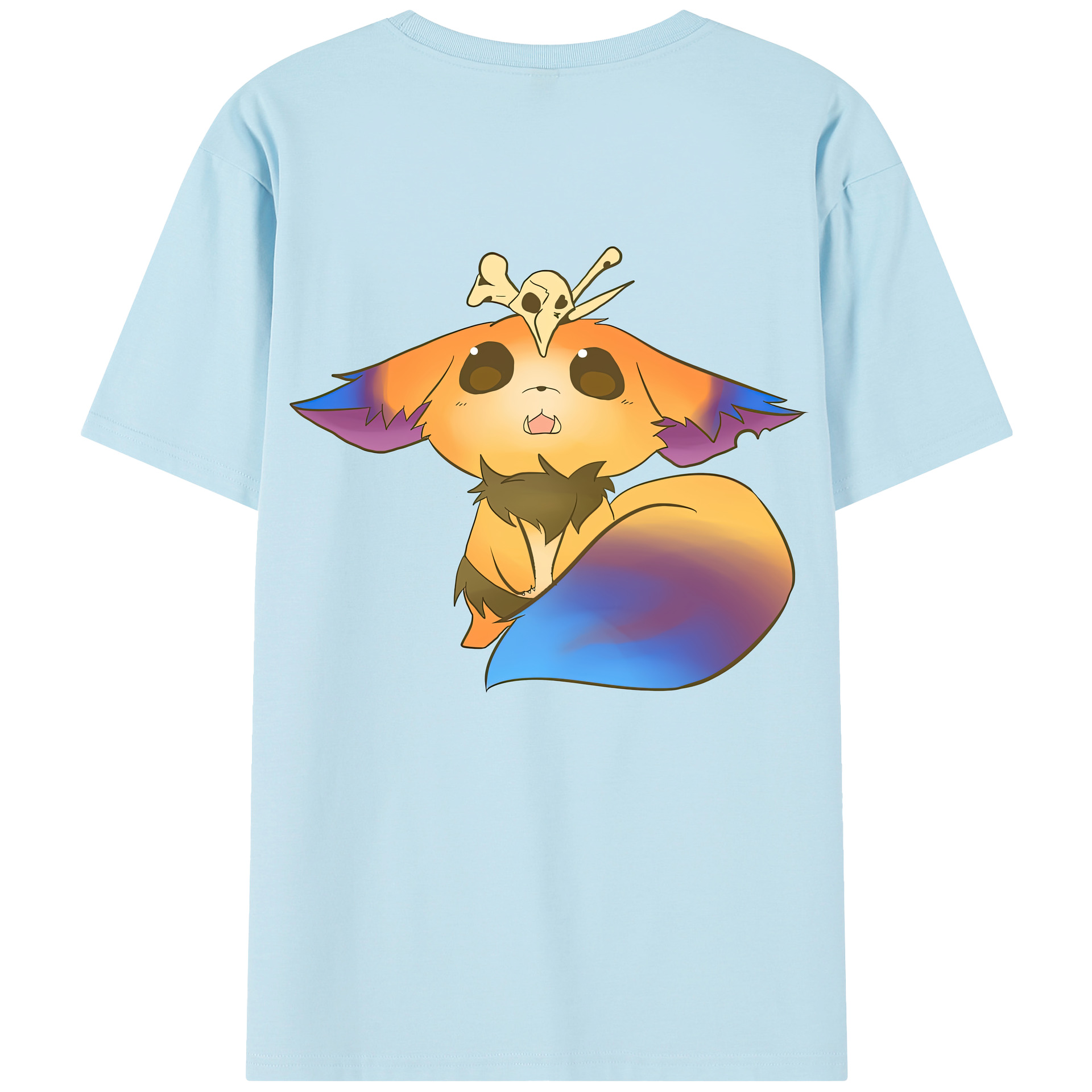 リーグ・オブ・レジェンド League of Legends LOL 綿100％半袖Tシャツ（背面プリント）